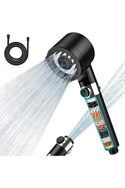 LA' PRECIOUS Hard Water Filter Shower Head with 15 Stage Filter