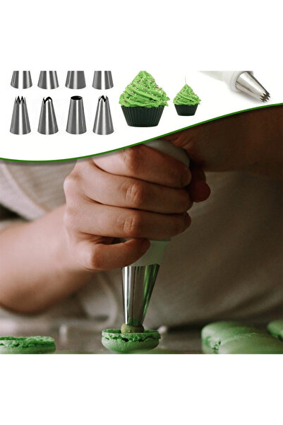 Epilons مجموعة ضغط الكريم 10 قطع زينفي-4567