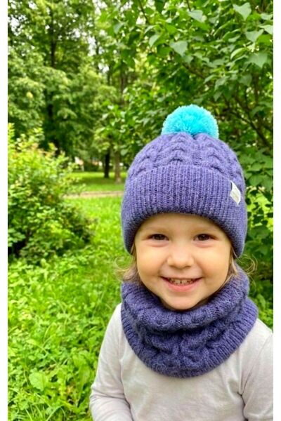 LAGRANZE PofuSet Set de două guler pentru fete 1-3 ani