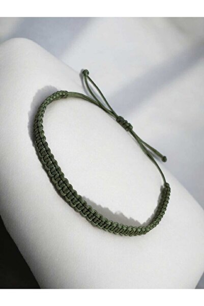 henahera accessory Unisex Makrome Örgü İp Bileklik El Yapımı Ayarlanabilir