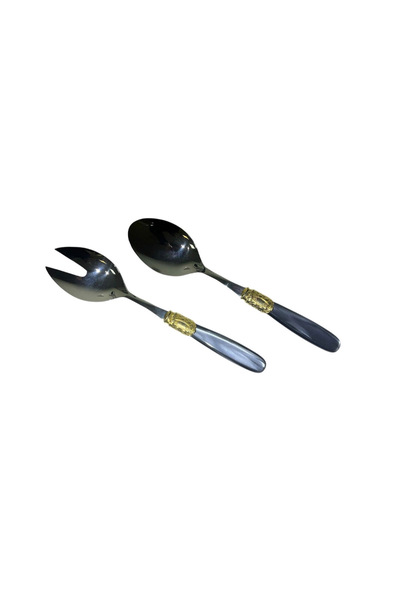 hediye Esterhomedecor Set of 2 Serving Spoons D&D