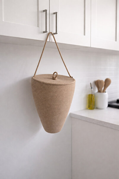 ÖRGÜM Organizer Decorative Bag Organizer with Lid 30X20 cm