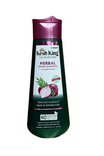 kesh king Ayurvedic Onion Shampoo with 21 Herbs, Reduces Hairfall & Boost Hair Growth, 300ml