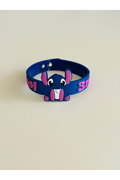 KAYLANIN DÜNYASI Stitch Figured Silicone Bracelet Girl Child Boy Child Gift Birthday Gift