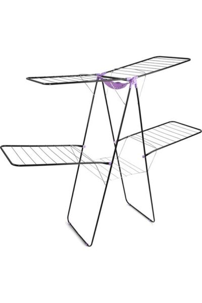 ozbience İki Katlı Pratik Çamaşır Kurutmalık, Dayanıklı ve Hafif Tasarım