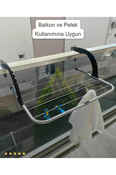 ozbience Pratik Katlanır Çamaşır Kurutmalığı, Balkon ve İç Mekan Kullanımı
