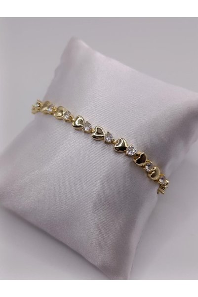 RP COMPANY Gift Series for Loved Ones, Stainless Steel Heart and Single Form Bracelet