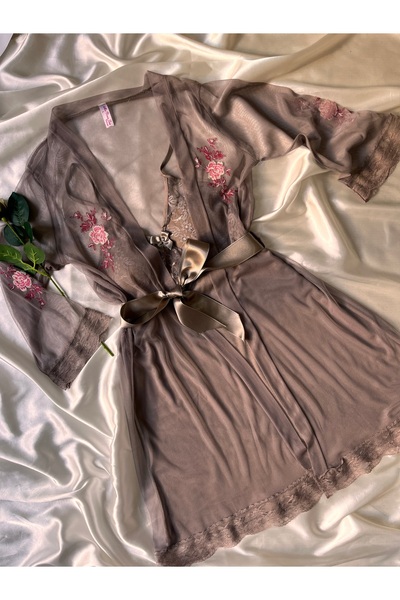 Mocha Rose Gecelik Takımı