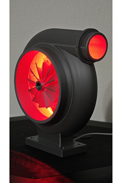 Morfem3D Turbo Glow Tasarımlı Masaüstü LED Aydınlatma | 12 Volt | Dekoratif I...