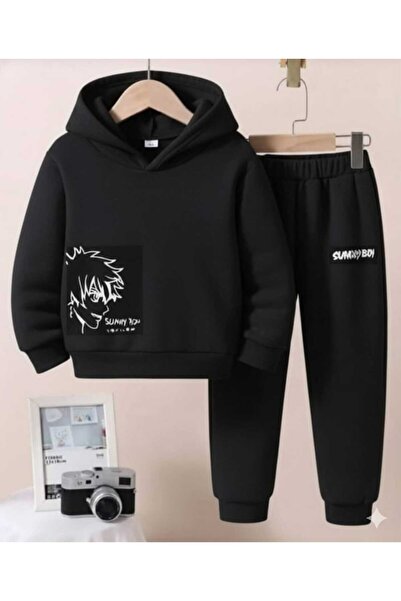 Nice Clothes Set trening pentru copii cu glugă UNISEX (IMPRIMAT SUNY BOY)
