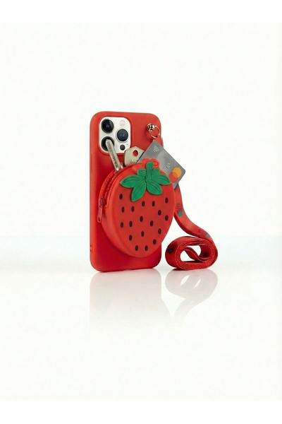 OSG حافظة هاتف بنمط ثلاثي الأبعاد لهاتف آيفون 13 برو ماكس مع حقيبة متوافقة وحزام يد للرقبة