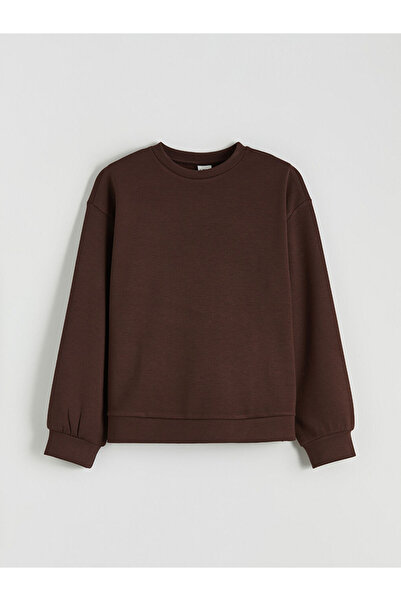 LC Waikiki LCW KidsMürdüm basic Hanorac pentru fete tricou