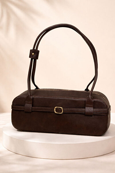 Gebiç حقيبة يد نسائية وحقيبة كتف على شكل باجيت