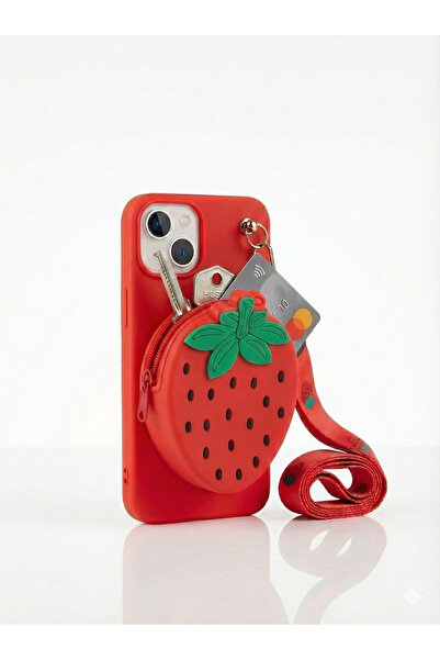 OSG حافظة هاتف ثلاثية الأبعاد مع نمط مميز، متوافقة مع آيفون 13 و14، تأتي مع حقيبة وحزام للرقبة