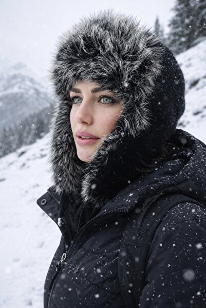 LAGRANZE Snow Queen Women's Alpaca Headgear