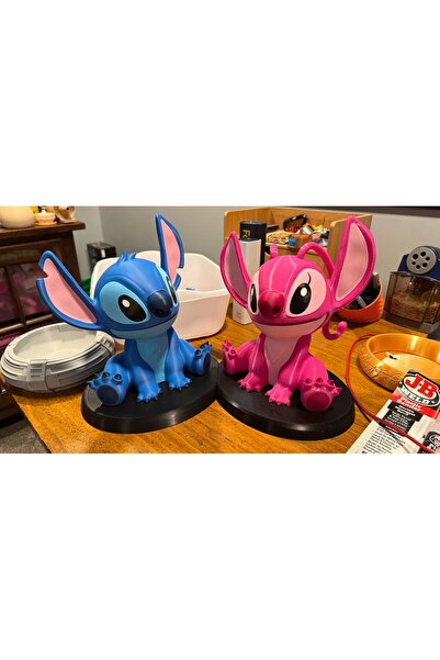 HasFar Tech Sweet Alien Couple Figure for Lovers – Home & Office Desk Decor 2-Piece 23cm