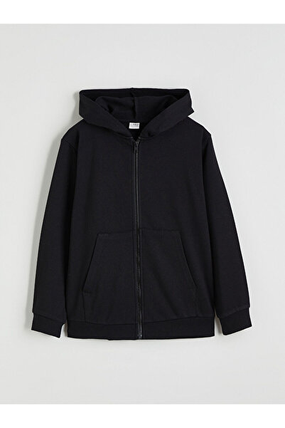 LC Waikiki Hooded Boys' Zipper Sweatshirt