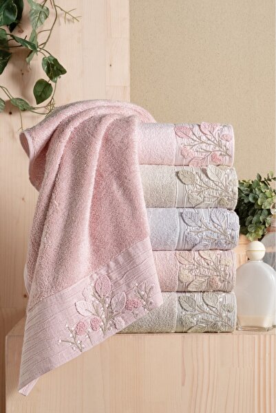 Fiesta Tekstil Punch 50x90 Mystery 6’lı Bambu Havlu