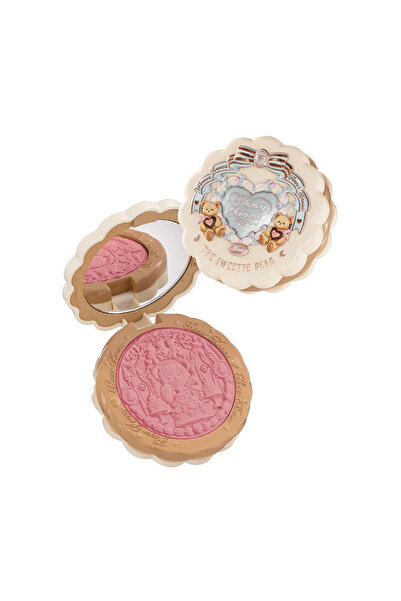 KOZMETİKOM Flower Knows The Sweetie Bear Silk Satin Blush 01