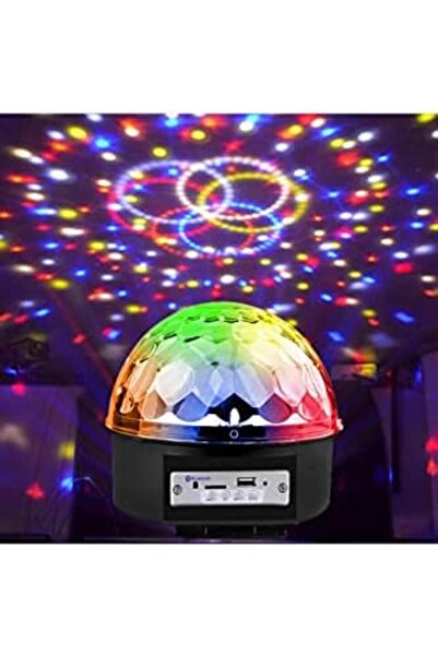 BRF Cavless Parti Malzemesi Duyarlı Bluetoothlu Led Küre Disko Topu Renkli Iş...