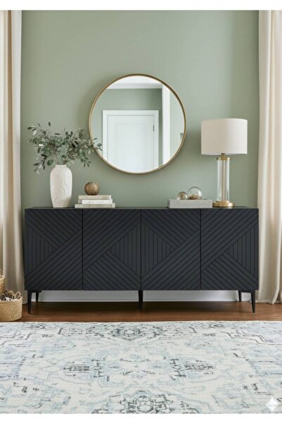 YUMEDİ DESİGN KA1806A - STOYAN KONSOL, TV SEHPASI, ÇOK AMAÇLI DOLAP ve KAHVE ...