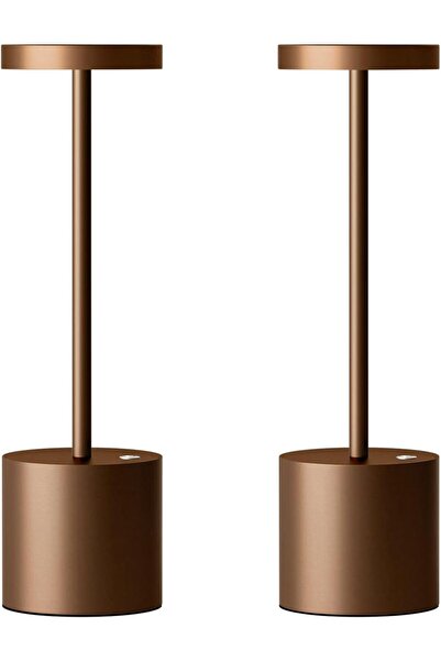 LA' PRECIOUS مصابيح طاولة قابلة لإعادة الشحن، لاسلكية بتقنية LED، مصباح طاولة محمول بسعة 5000 مللي أمبير، يعمل بالبطارية، 3