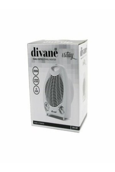 ışık tedarik DİVANE FANLI ISITICI SOBA ( 3 KADEME HIZ AYAR ) ( 2000W ) ( AYARLANABİLİR TERMOSTAT