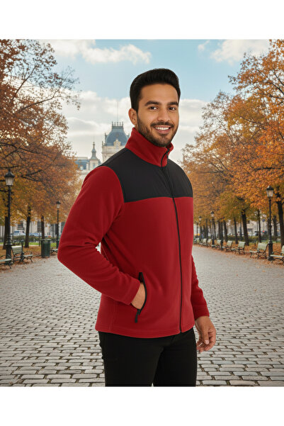 Aldem Store Burgundy Polar Jacket