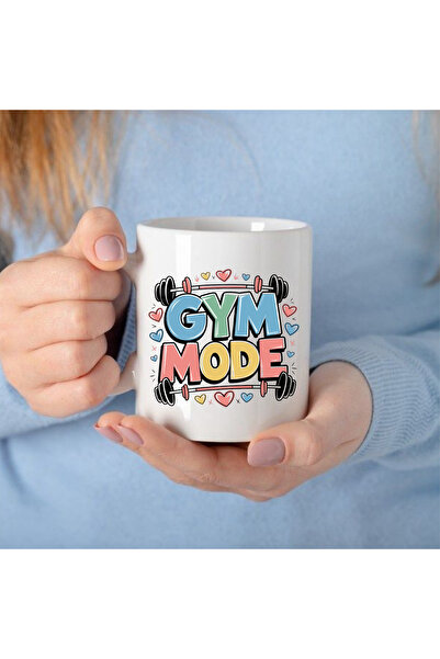 ALPŞAN TİCARET Colorful Gym Mode Designed Athlete Cup |   Women's Fitness Motivation Mug |   Gym Lover