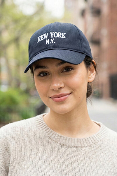 Kapin New Yor Siyah Baseball Cap Şapka - Siyah