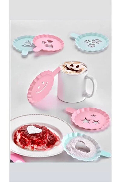 NİVENE 1 Set of 3 Coffee and Dessert Decorating Molds