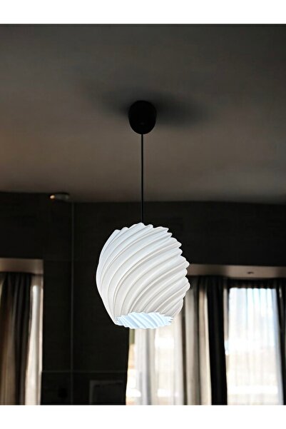 Avize Modern Beyaz Tasarım Sarkıt