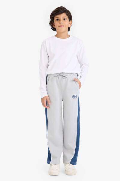 DeFacto Boy's Elastic Waist Printed Sweatpants G6373A826Sp