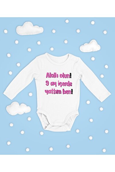 SEVBANO كن ذكيًا، استلقي بعد 9 أشهر، بدلة قطنية ناعمة مطبوعة للجنسين بأكمام ط...