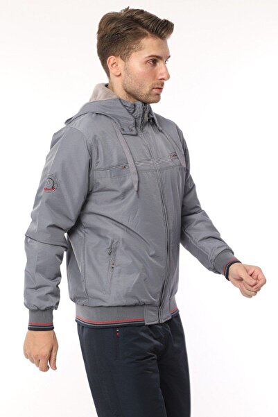 SOCCER Inside Is Polar Twill Fabric Hooded Large Size Men's Tracksuit Set 4334