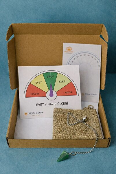 meditasyondükkanı Natural Stone Pandul and Schema Card Set