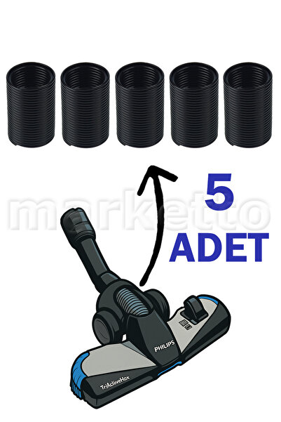 Marketto 5 قطع من فيليبس FC 9925 ماراثون ألتيميت مكنسة كهربائية متوافقة مع تر...