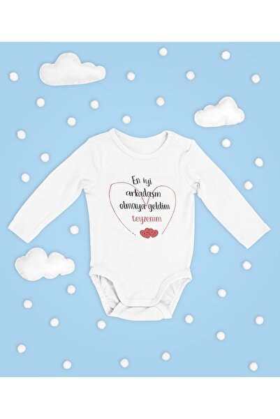 SEVBANO قميص بودي سوت بأكمام طويلة مصنوع من القطن الناعم للجنسين مع كتابة 'أن...