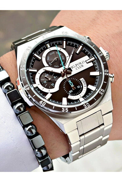 JG. Polo Club جيه جي. ساعة يد رجالية من بولو كلوب JPC.1125 S03
