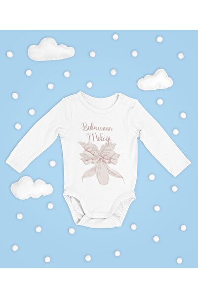SEVBANO Daddy's Angel! Written Cotton Soft Unisex Snap Fastener Long Sleeve B...