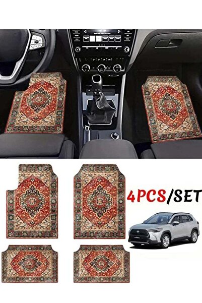 Generic 4-piece car floor mats, durable car mats, universal car mats, suitable for most vehicles
