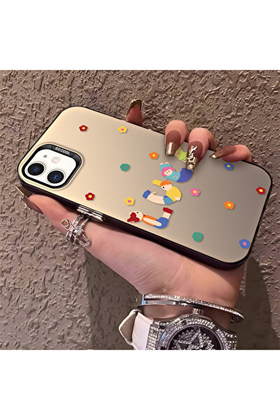 ucuc حافظة مضادة للسقوط من السيليكون المتوافقة مع هاتف iPhone 11، بنمط ممتع