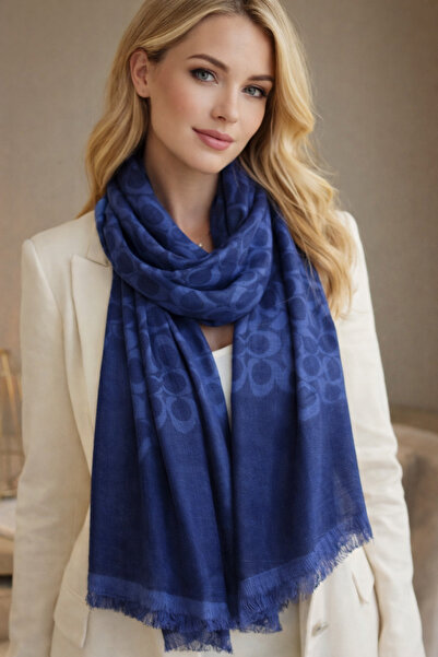 CROCUS DESIGN Imported Wool Silk Cashmere Shawl Headscarf