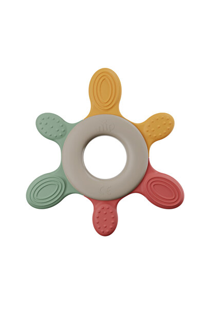 Nip Eco Friendly Green Teething Ring – Ergonomic Baby Teether Toy