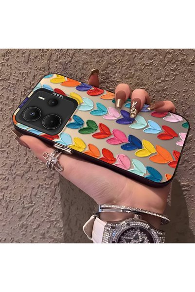 ucuc جراب Xiaomi Redmi Note 14 متوافق مع الحافة السيليكونية الصلبة والظهر الم...
