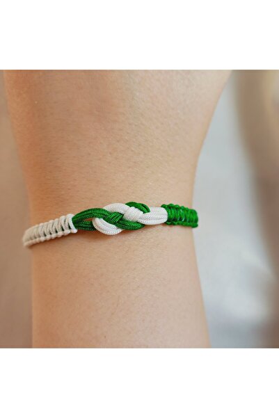 Crystal Atelier Bursaspor Sonsuzluk Figürlü Taraftar Bileklik - Bursaspor Son...