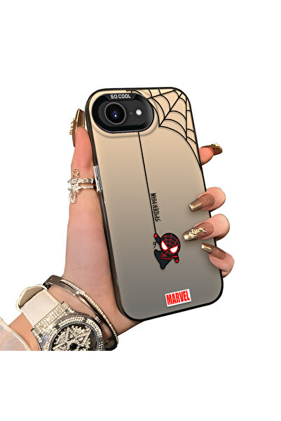 ucuc جراب سبايدرمان متوافق مع هاتف iPhone 16e مصنوع من السيليكون ذو حافة صلبة...