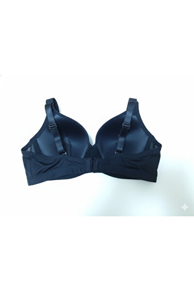 Ems Front Buttoned Bra Black Color