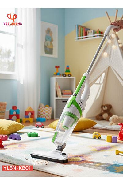 Yallabena 2-in-1 handheld & stick design, switch freely for all daily cleaning needs