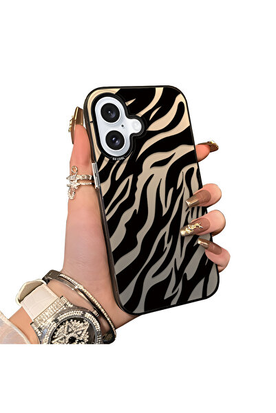 ucuc حافظة آيفون 16 متوافقة مع الحافة السيليكونية الصلبة المقاومة للسقوط من و...